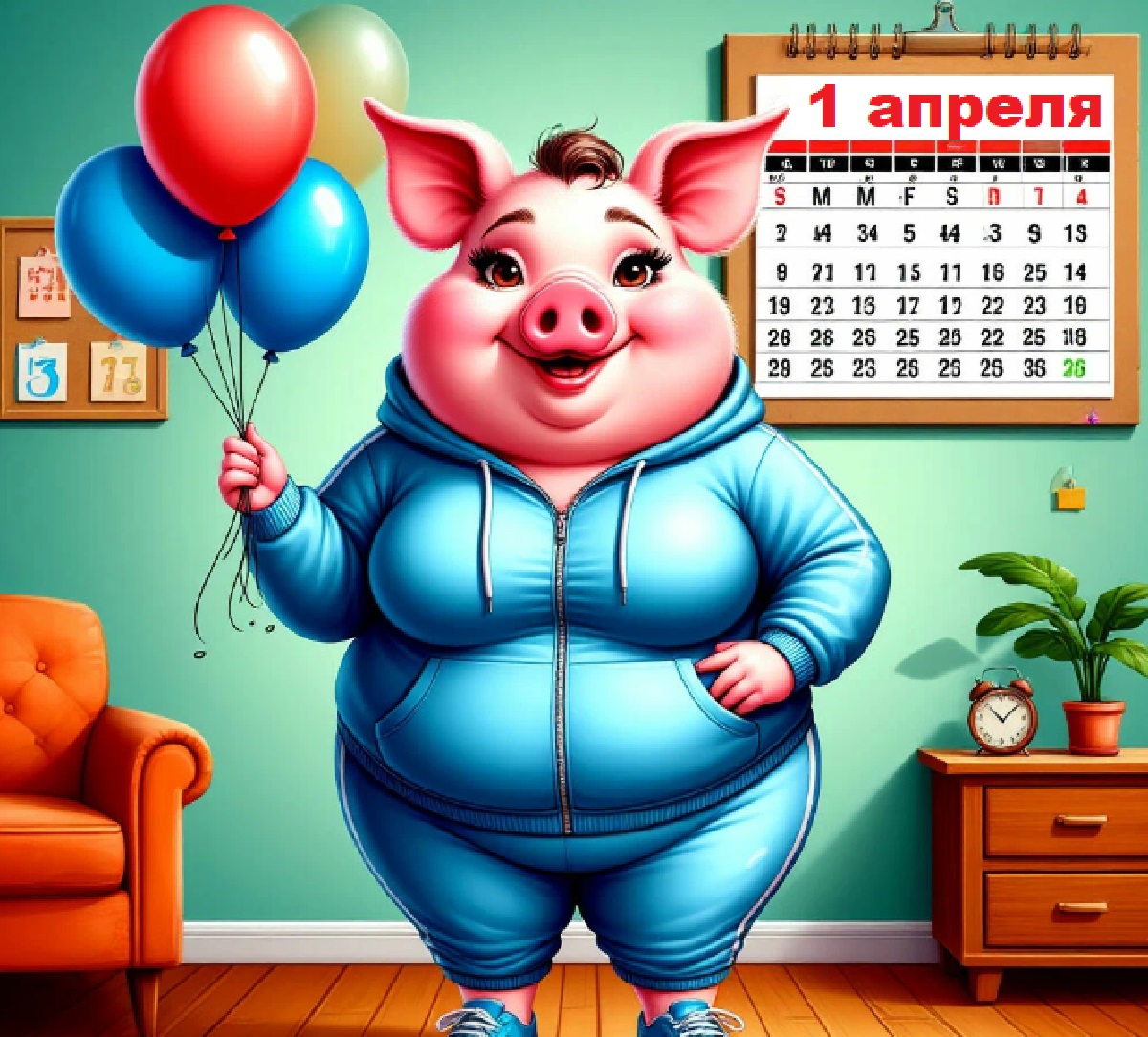 1-е апреля
