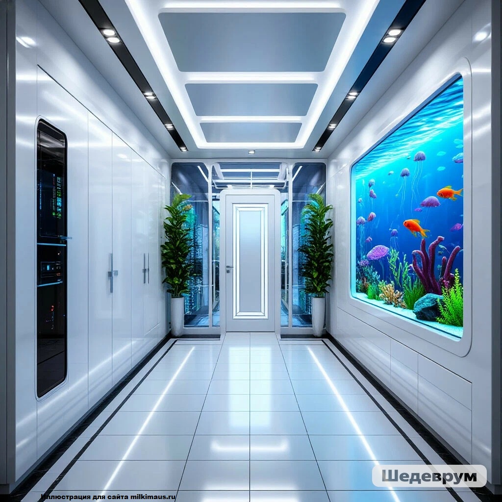 Футуристический дизайн приожей