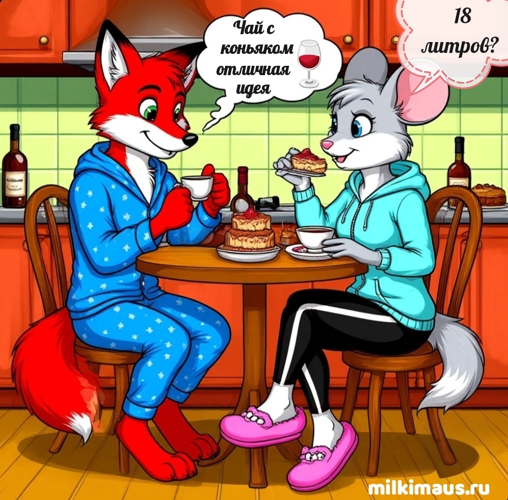 Фурри на пикнике