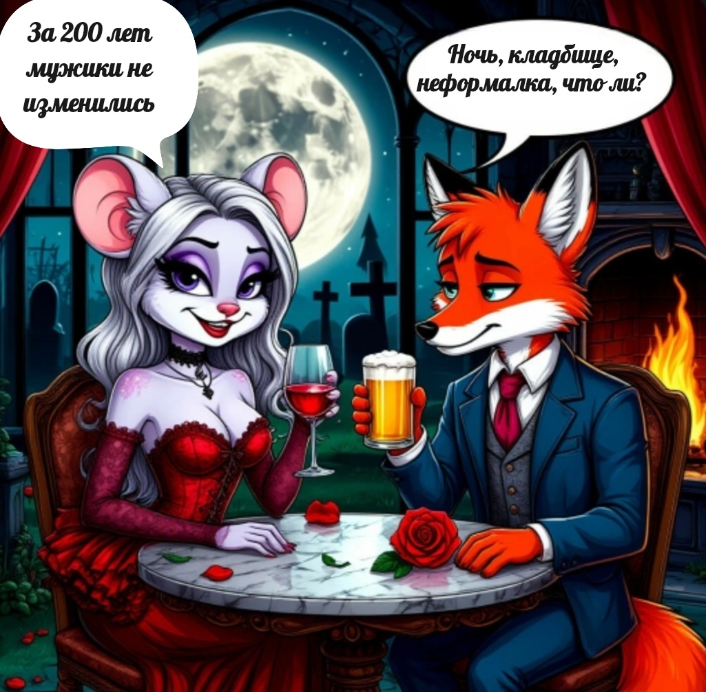 Готический ужин