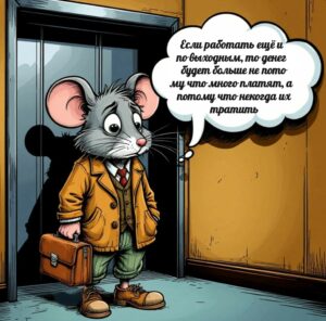 На работу