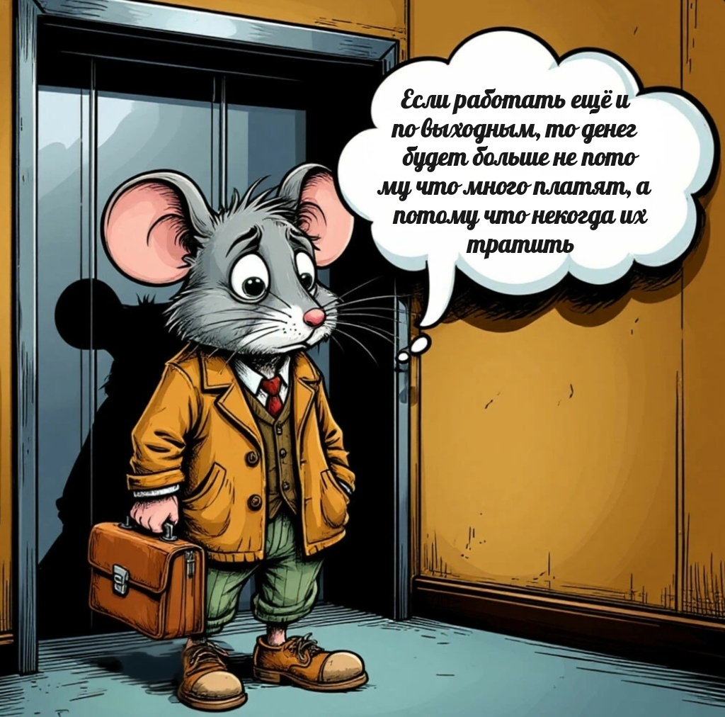 На работу
