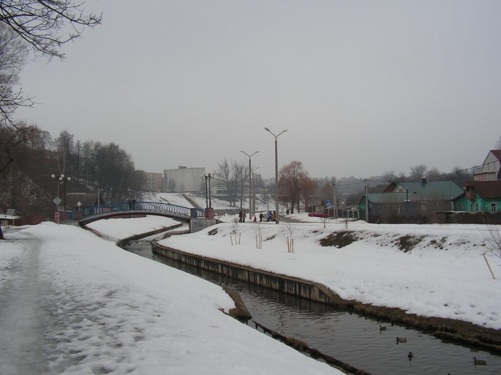 Новые и старые фото Могилёва - река Дубровенка
