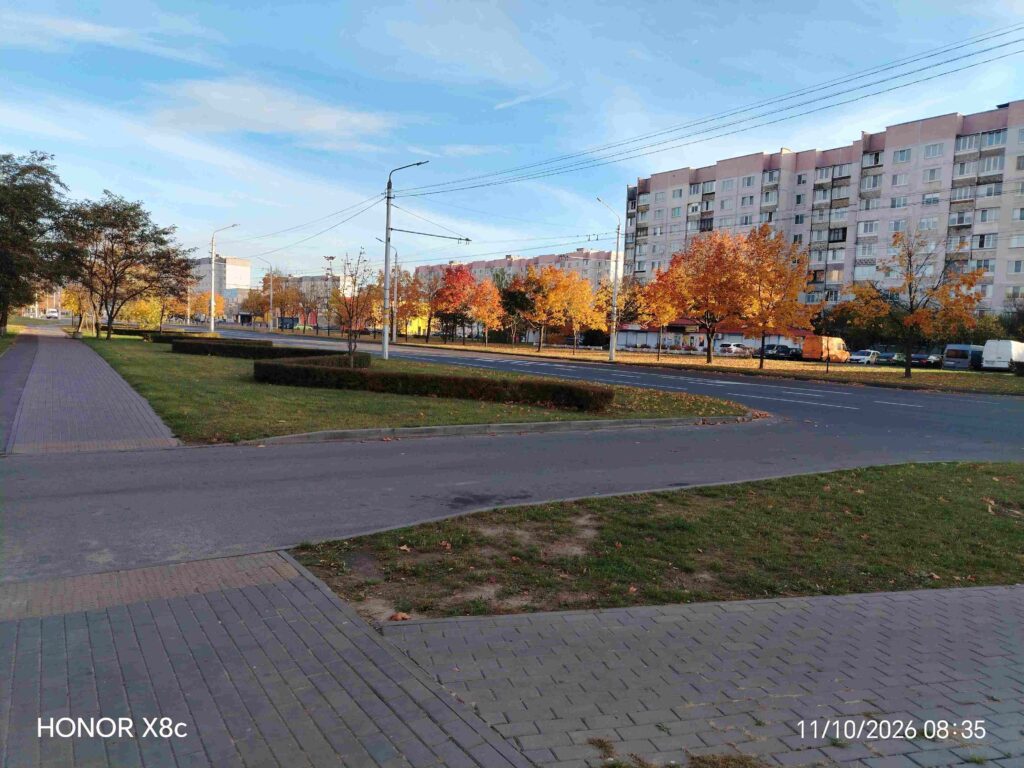 Проспект Строителей в Бобруйске