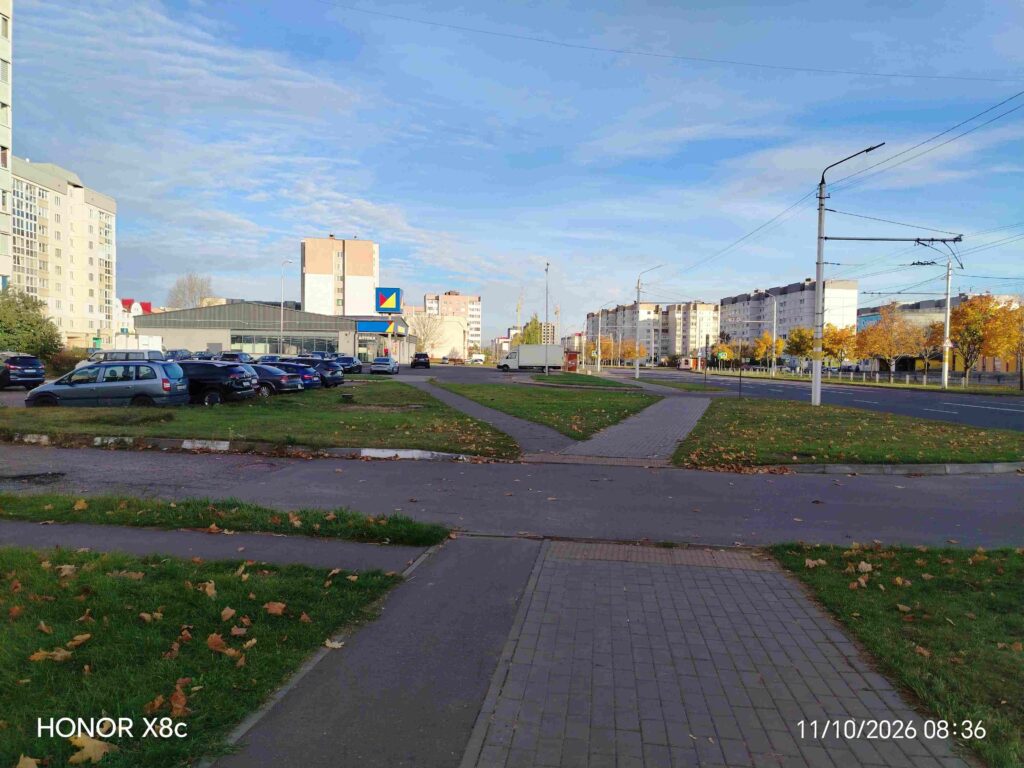 Проспект Строителей в Бобруйске