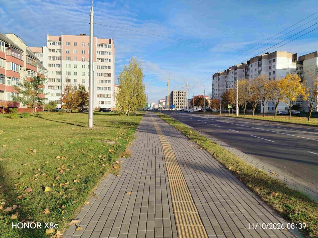 Проспект Строителей в Бобруйске