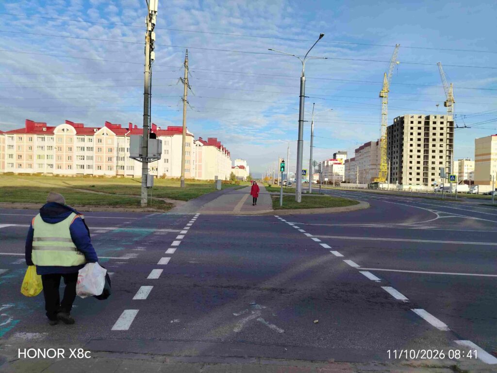 Проспект Строителей в Бобруйске