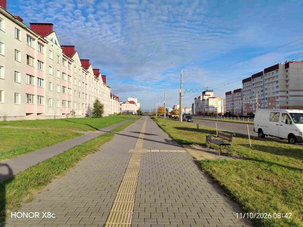 Проспект Строителей в Бобруйске