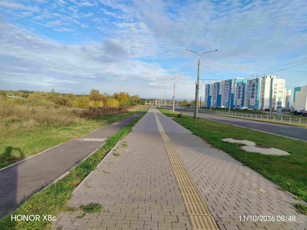 Проспект Строителей в Бобруйске